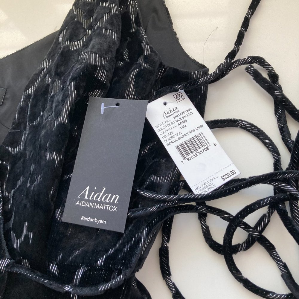 AIDAN MATTOX Printed Long Dress - Picture 5 of 13